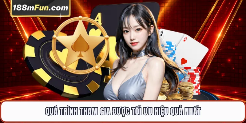 Quá trình tham gia được tối ưu hiệu quả nhất